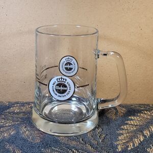 Warsteiner 0.5L Glass Beer Stein